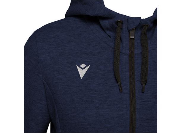 Lyre Full Zip Hooded Jacket W NAV XL Hettejakke i bomullsmiks til dame 