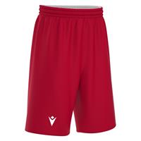 X500 Basket Shorts RED/WHT XXL Vendbar teknisk basketshorts - Unisex