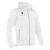 Freyr Hoody Full Zip Top WHT 5XL Overtrekksjakke - Unisex