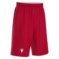 X500 Basket Shorts RED/WHT L Vendbar teknisk basketshorts - Unisex