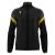 ODIN full zip top BLK/YEL XXS Jakke med kontrastdetaljer 